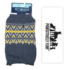 Pawsitively Fun Pet Sweater
